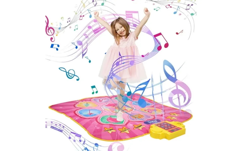 Ant Class Dance Mat For Kids Dance Mat Toys Dance Pad With Led Light Musical Educational Toy Birthday Gifts For Girls Bo