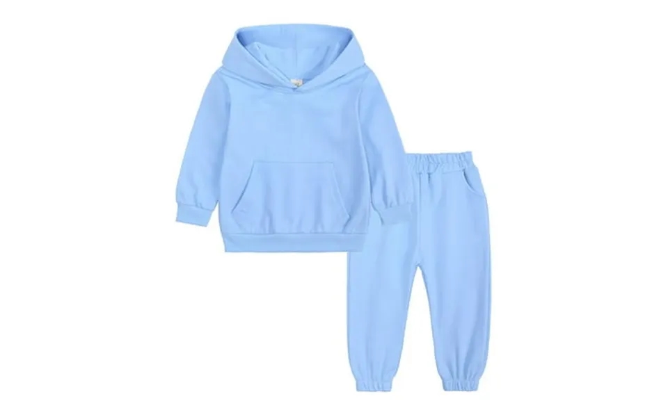 Aoochasliy Black And Friday Kid Suit 2pcs Outfits Kids Sports Tracksuits Long Sleeve Pullover Hoodies Sweatshirt And Swe