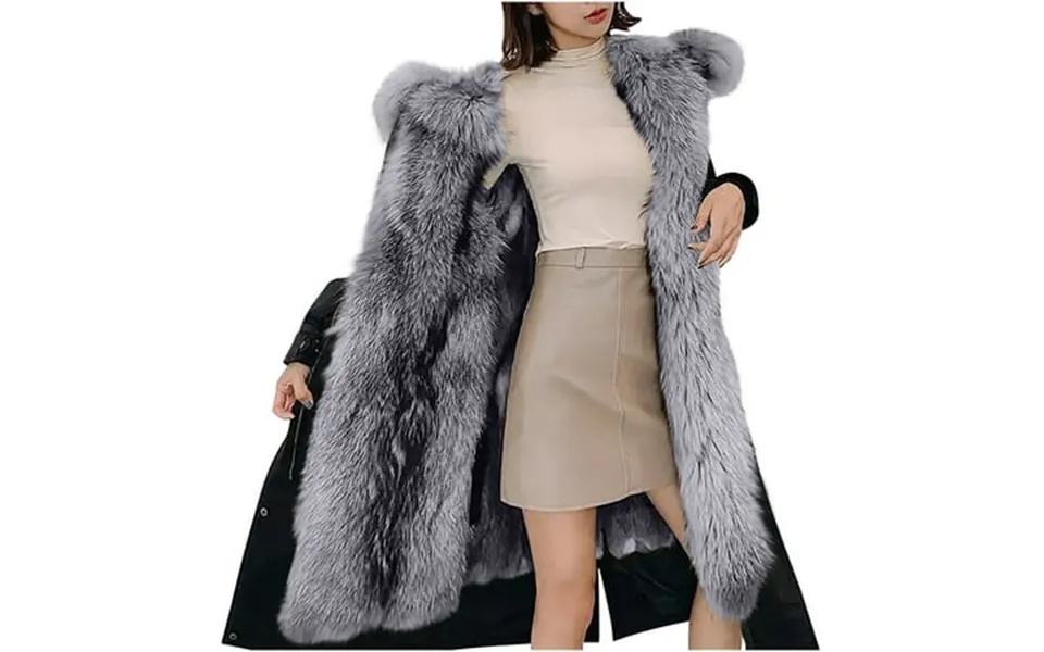 Aoochasliy Black And Friday Women Coat Christmas Gift Women S Loose Casual Thickened Warm Mid Length Cotton Jacket Long