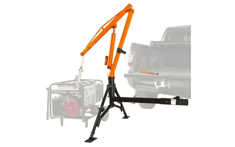 Apex Hmc-1000 Hydraulic Hitch-mount Pickup Truck Jib Crane - 1 000 Lb Cap
