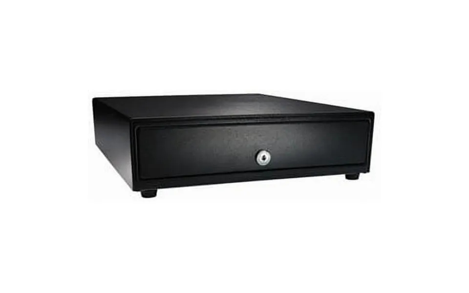 Apg Vasario Series Standard-duty Cash Drawer Manual Push Button Black Pain