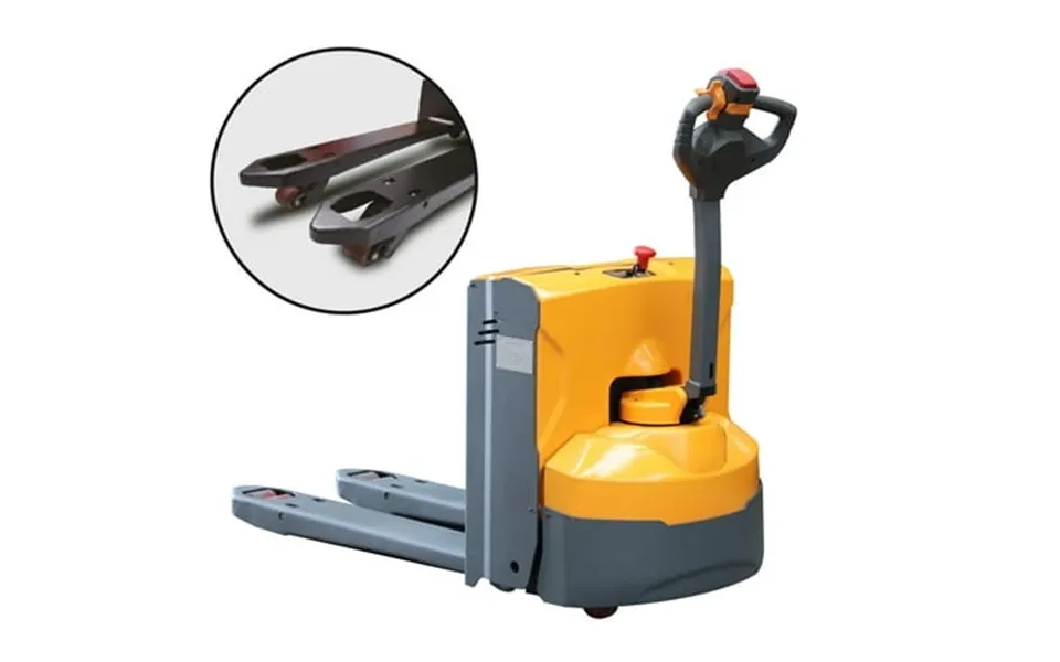 Apollolift 4400lbs Heavy Duty Full Electric Walkie Pallet Jack Truck With 48x27 Fork 24v 120a Large Capacity Battery