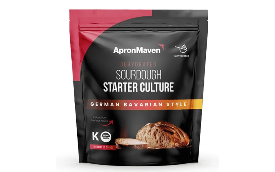 Apron Maven Sourdough Starter Culture - German Bavarian Style With Simple Activation Instructions