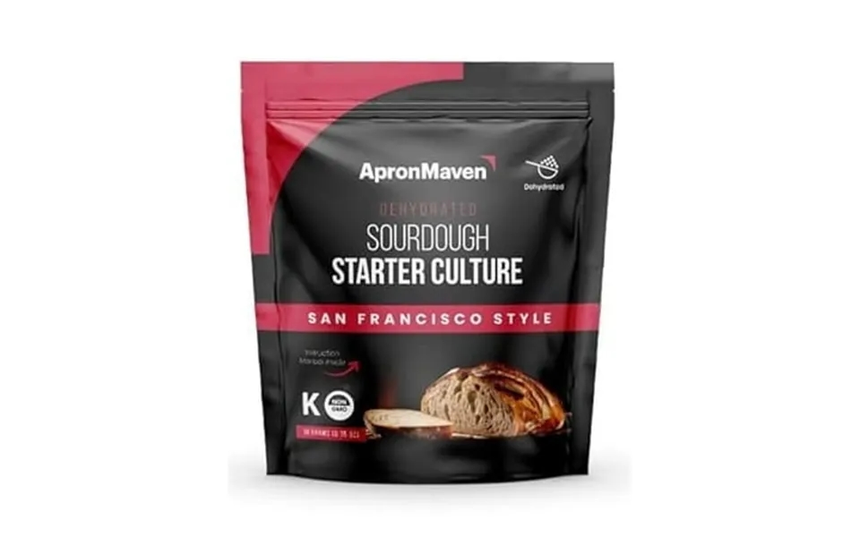 Apron Maven Sourdough Starter Culture - San Francisco Style Heirloom Lively Dry Sourdough Starter 10 Grams