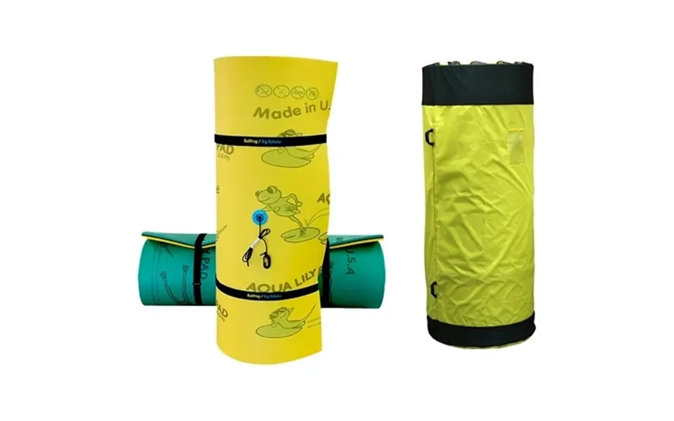 Aqua Lily Pad 2ft Bullfrog Playground Floating Island Bundle W Storage Bag