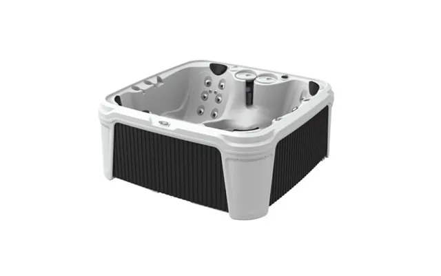 Aquarest Spas Daydream 3500l 6-person 35-jet Plug And Play Hot Tub With Waterfall With Cover Whitestone Black product image