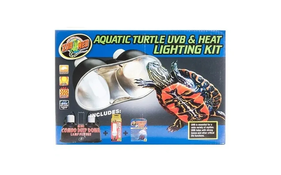 Aquatic Turtle Uvb & Heat Lighting Kit