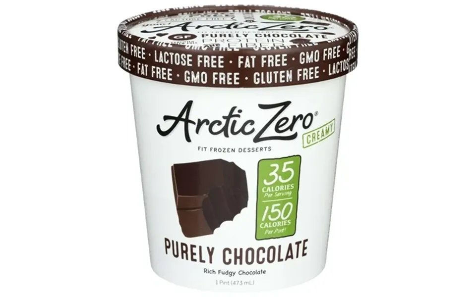 Arctic Zero Purely Chocolate Ice Cream 16 Fluid Ounce - 8 Per Case