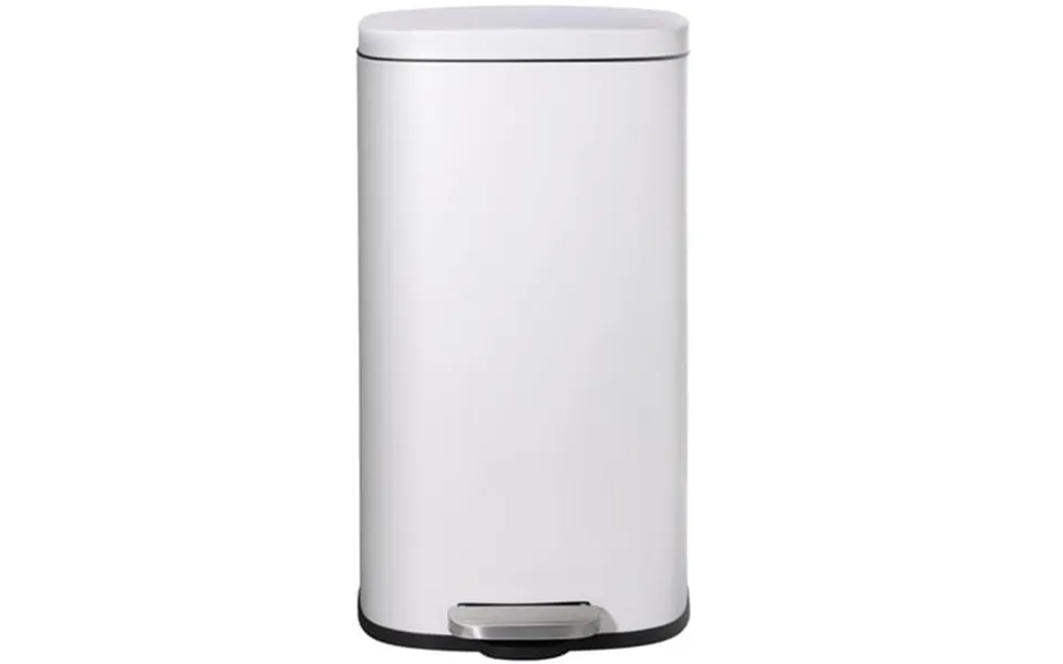 Arlopu 50l 13.2 Gallon Trash Can With Foot Pedal Kitchen Garbage Bin With Soft Close Lid Rectangular Waste Bin For Home