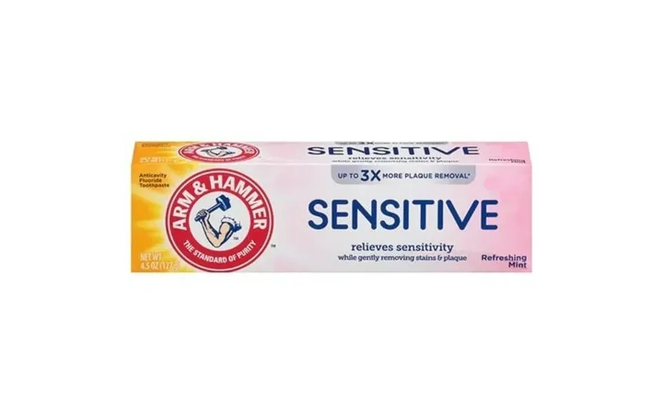 Arm & Hammer Sensitive Teeth & Gums Toothpaste 4.5 Oz Pack Of 6