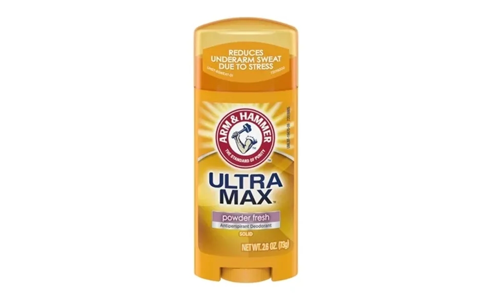 Arm & Hammer Ultra Max Deodorant- Powder Fresh- Solid Oval - 2