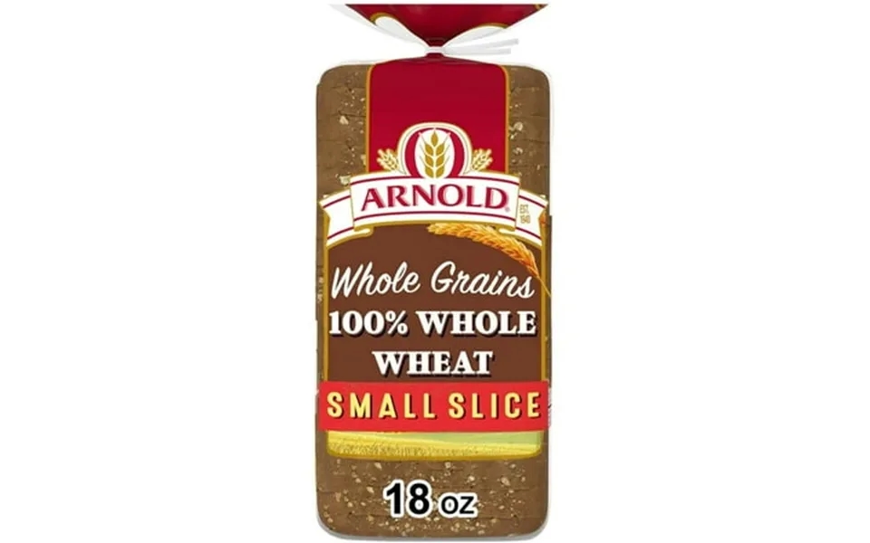 Arnold Small Slice Whole Wheat Bread 18 Oz Soft Pre-sliced Wheat Loaf Pack Of 2