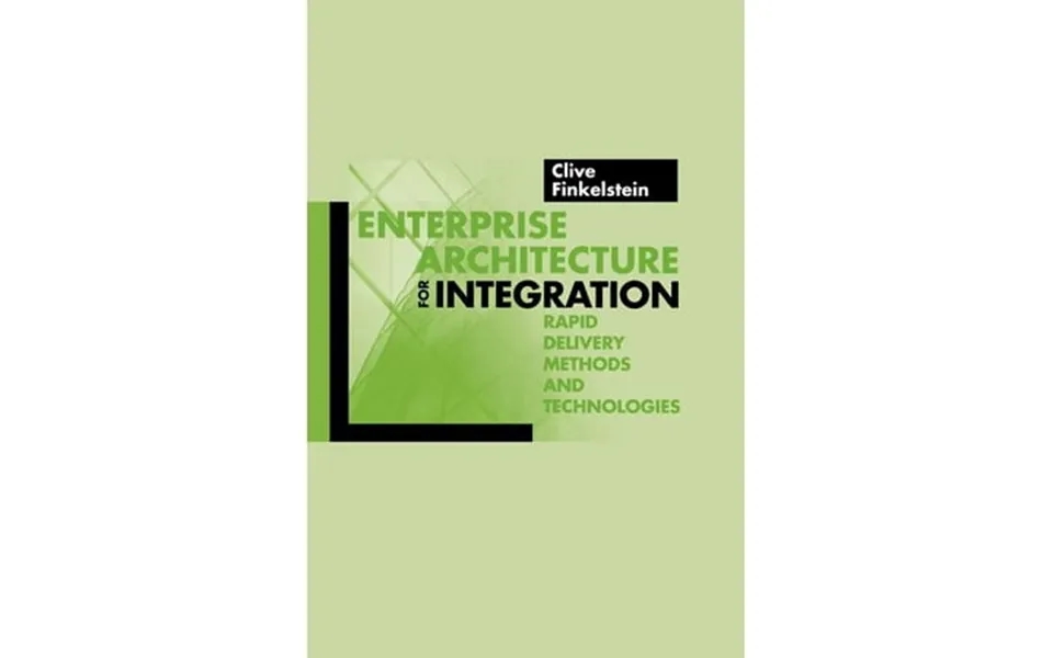 Artech House Mobile Communications Library Enterprise Architecture For Integration Hardcover