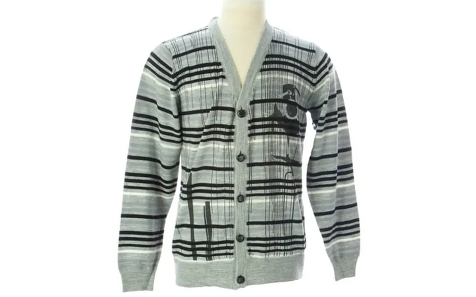 Artful Dodger Men S Conspire Cardigan Sz 2xl Heather Grey