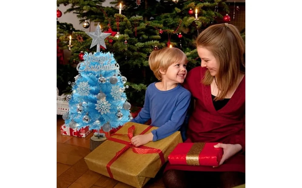 Artificial Christmas Tree Classic Blue Spruce Pvc Wedding Props Mini Christmas Pine For Home Decor