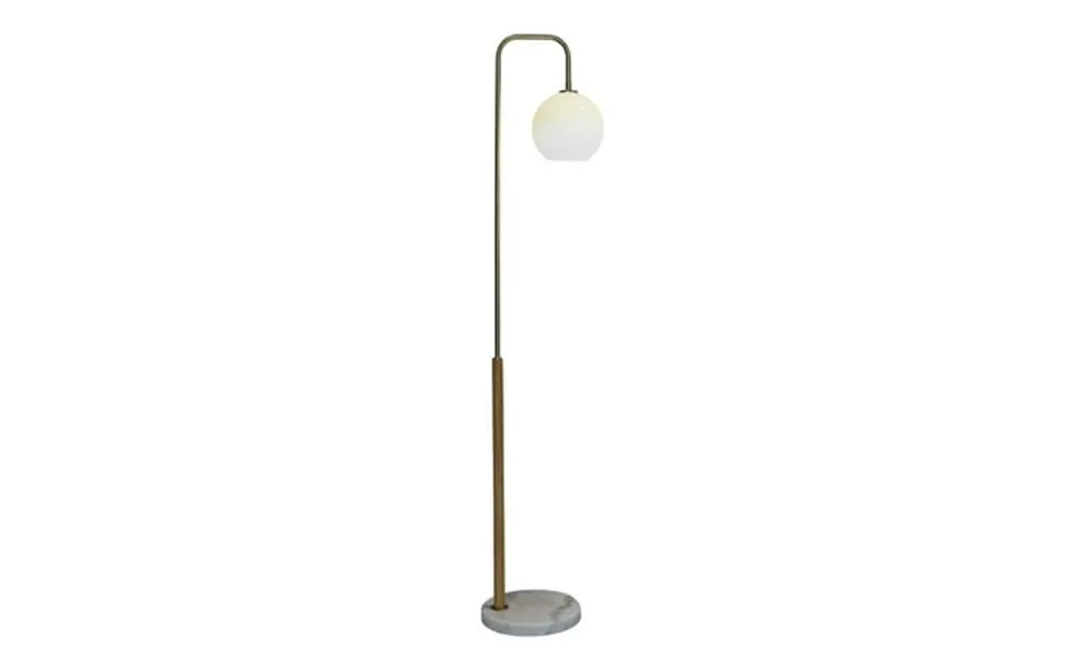 Ashcroft Furniture Solaris White Lampshade Floor Lamp