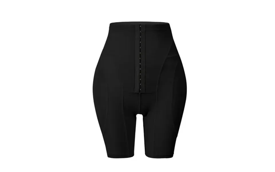 Ashirexll Shapewear Shorts High Waist Alterable Button Lifter Hip And Hip Pants Black 3xl