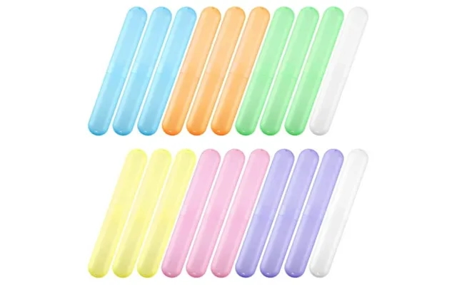 Assorted Color Travel Toothbrush Case Portable Size For Convenient Oral Care Anywhere product image