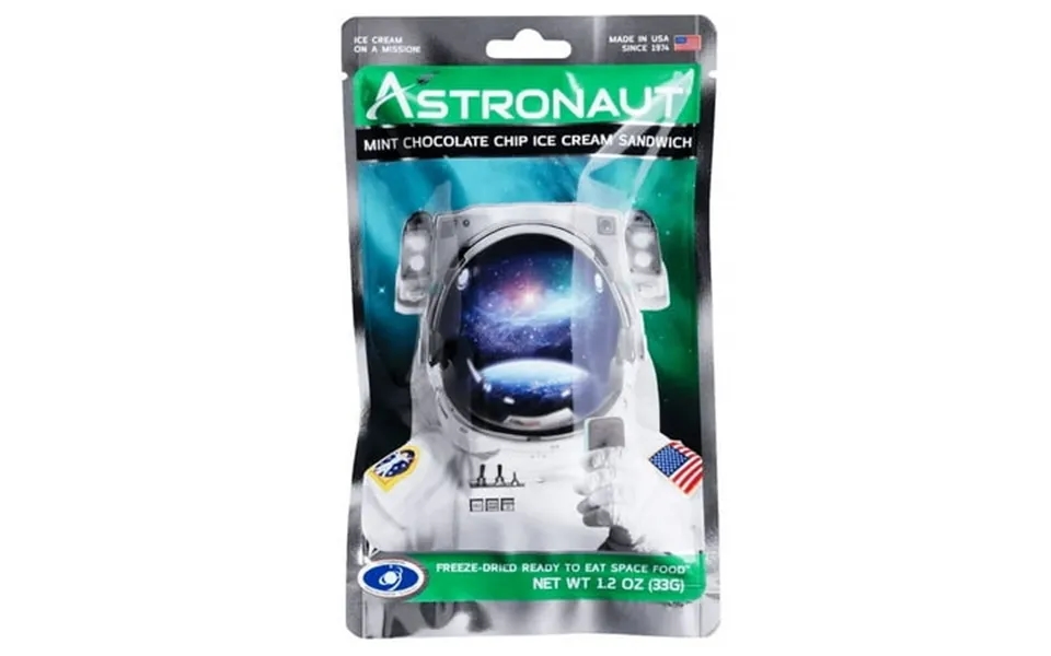 Astronaut Ice Cream- Freeze-dried Ready-to-eat Space Desserts Mint Chocolate Chip