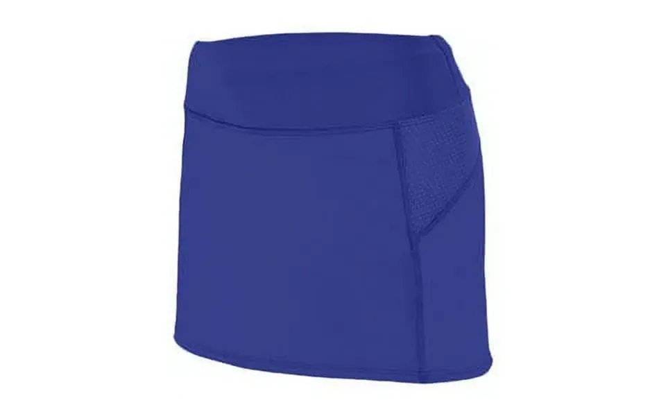 Augusta L Ladies Femfit Skort Purple Graphite 2420
