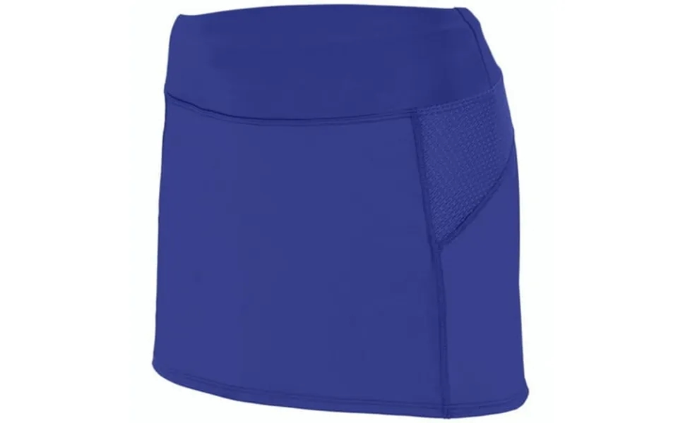 Augusta Xs Ladies Femfit Skort Purple Graphite 2420
