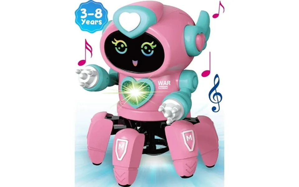 Aursear Robot Toys For Kids Interactive Smart Walking Dancing Robot With Flashing Eyes And Music For Age 3-8 Boys Girls