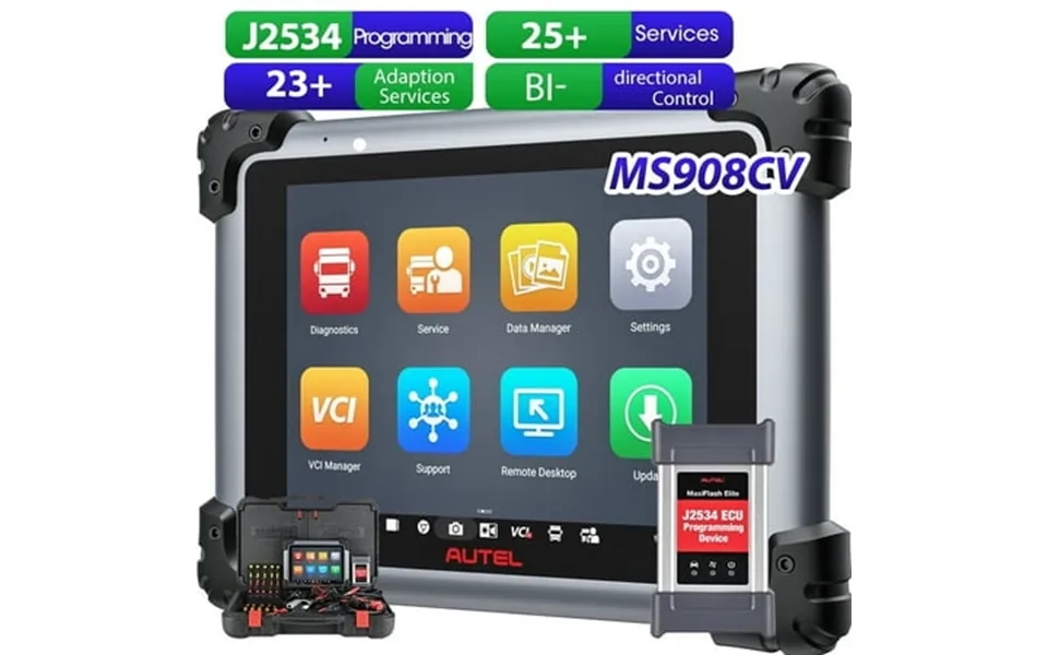 Autel Maxisys Ms908cv Heavy Duty Truck Diagnostic Tool Full Bidirection Scanner