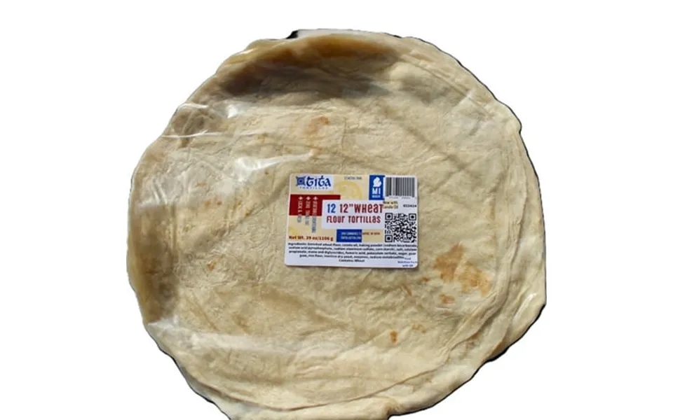 Authentic Tortillas Tita 12 Wheat Flour Tortillas - Case Of 5