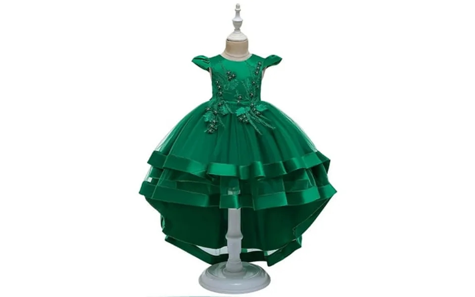 Awdenio Dress For Toddler Girls Children Dress Girl No Sleeve Princess Dress Embroidery Flower Tail Dress Skirt Skirt Ne