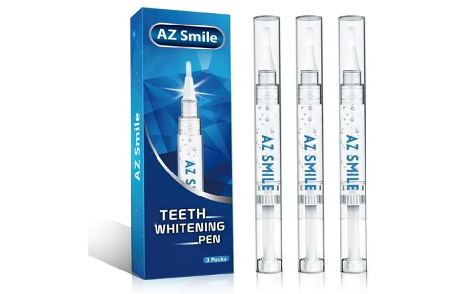 Azsmile 3x2ml Teeth Whitening Gel Pen 35%cp 6ml Non-sensitive Teeth Whitening Gel Tooth Whitener Mint Flavor