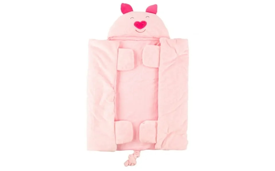 B. Boutique By Evergreen Plush Animal Hooded Bath Towel For Kids 2t - 4t