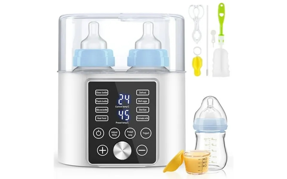Baby Bottle Warmer 12-in-1 Fast Milk Warmer W Appointment &timer 24h Accurate Temperature Control And Auto Shut Off Baby