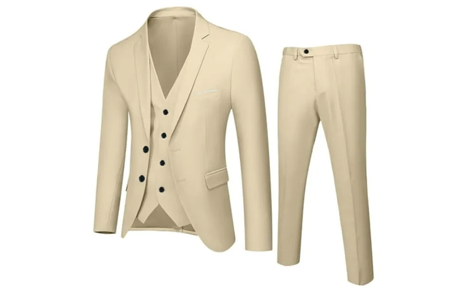 Baby Boy Outfit Spring Solid Long Sleeve Pants Coat Vest Outfits 3pc Suit Clothes Toddler Boy Summer Clothes Khaki 15 Ye