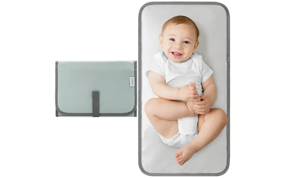 Baby Changing Pad 1pc Portable Changing Pads For Newborn Girl & Boy By Comfy Cubs Earth Green Compact