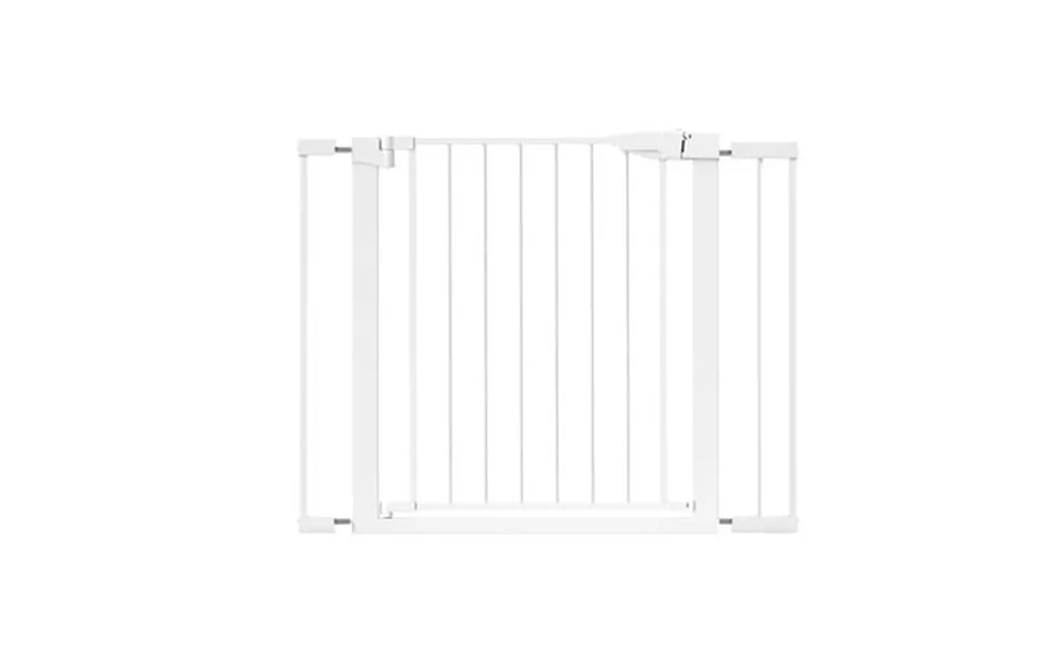 Baby Gate For Stairs 29.7-40.6 Retractable Auto-close Safety Gate With Double Lock Indoor Toddler Pet Gates For Doorways