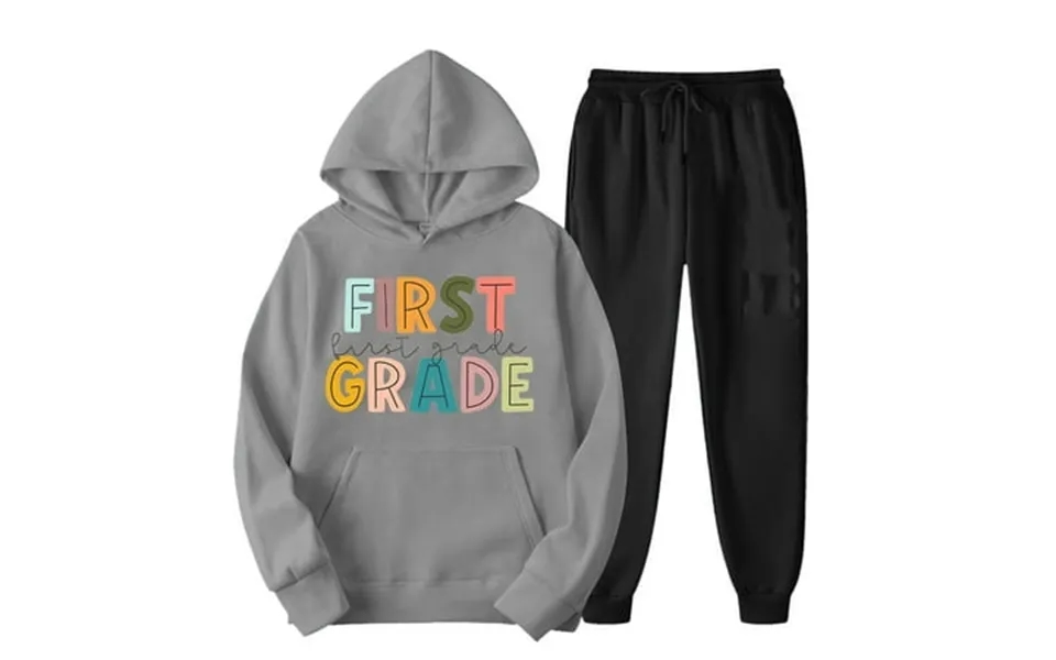 Baby Girl Clothes Toddler Boys Girls School Season Casual Printed Hoodie Long Sleeved Hooded Suit Spring Summer Clothes