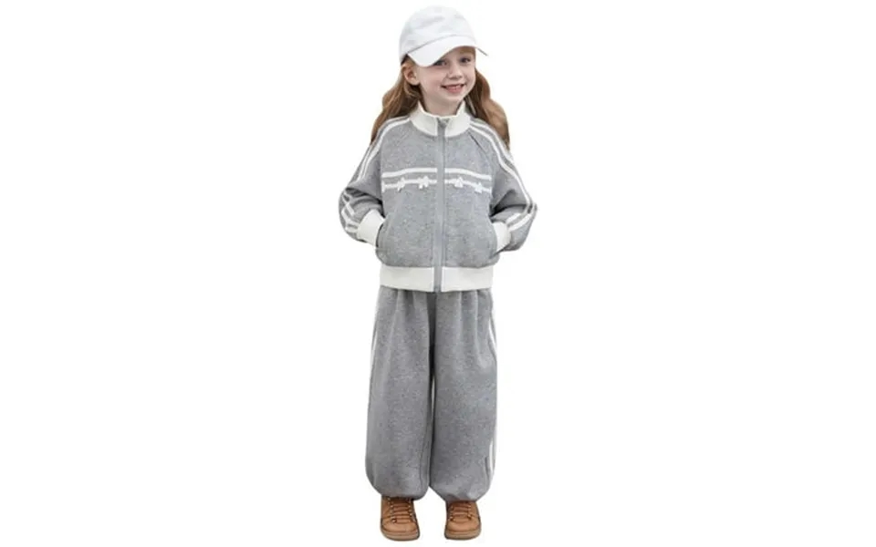 Baby Girl Clothes Toddler Children Tracksuit Zip Up Athletic Jacket Jogger Pants 2 Piece Set Spring Summer Clothes For K