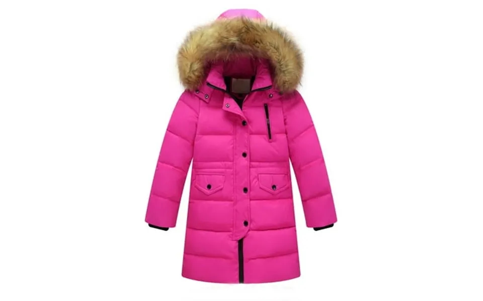 Baby Girl Outfit Ruffle Kids Girls Winter Hooded Down Coat Jacket Padded Overcoat Cute Outfits 2pcs For 7-9 Years
