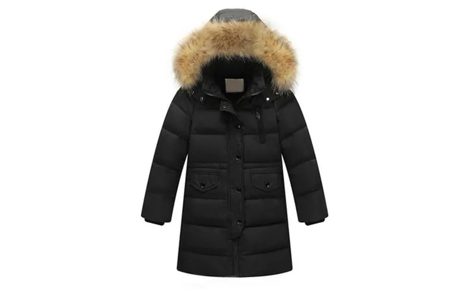 Baby Girl Outfit Ruffle Kids Girls Winter Hooded Down Coat Jacket Padded Overcoat Floral Shorts Set For 11-12 Years