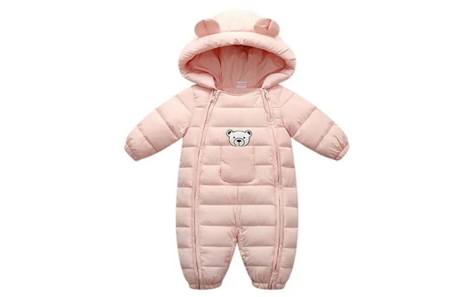 Baby Girls Boys Winter Warm Snowsuit Jumpsuit Down Coat Newborns Romper One-pieces 3-12m