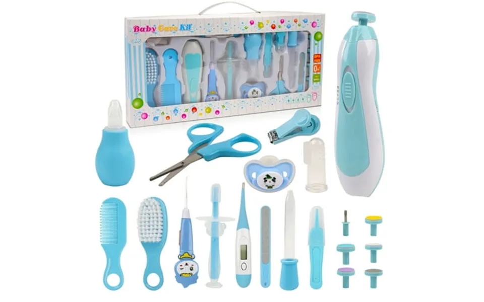 Baby Healthcare And Grooming Kit Busatia 20 In 1 Baby Electric Nail Trimmer Set Baby Grooming Kit Newborn Nursery Health