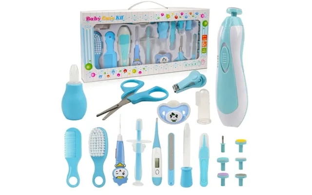 Baby Healthcare And Grooming Kit Busatia 20 In 1 Baby Electric Nail Trimmer Set Baby Grooming Kit Newborn Nursery Health product image