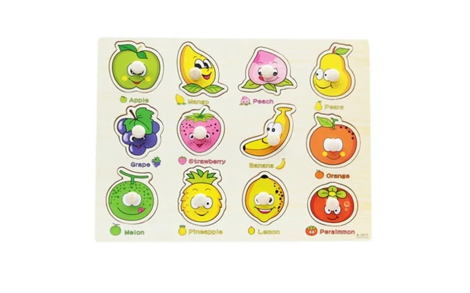 Baby Kid 3d Letter Puzzle Wooden Animal Jigsaw Early Learning Educational Toys