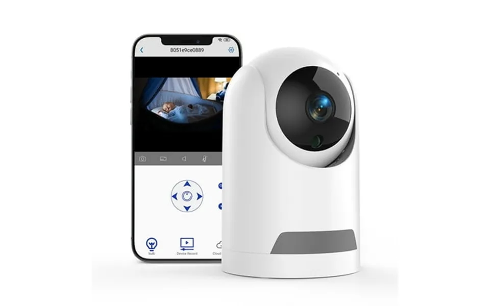 Baby Monitor 360 Wireless 5g Nanny Cam With Safety Alerts 4mp Hd Wifi Camera For Human & Pet Detection Home Security Cam