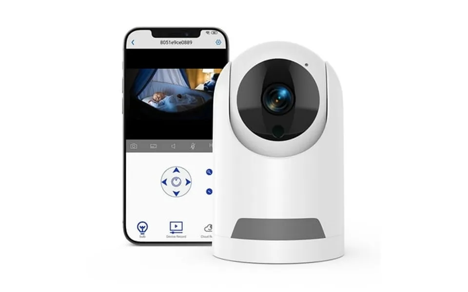 Baby Monitor 360 Wireless 5g Nanny Cam With Safety Alerts 4mp Hd Wifi Camera For Human & Pet Detection Home Security Cam