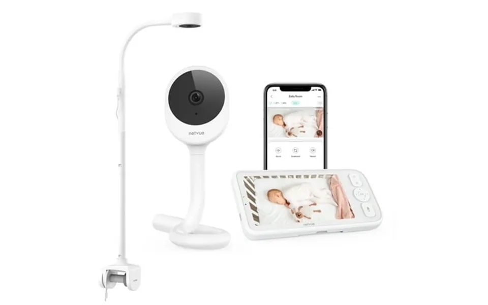 Baby Monitor With Camera And Audio Netvue Peekababy 1080p Hd 5 Video Monitors Security Cameras