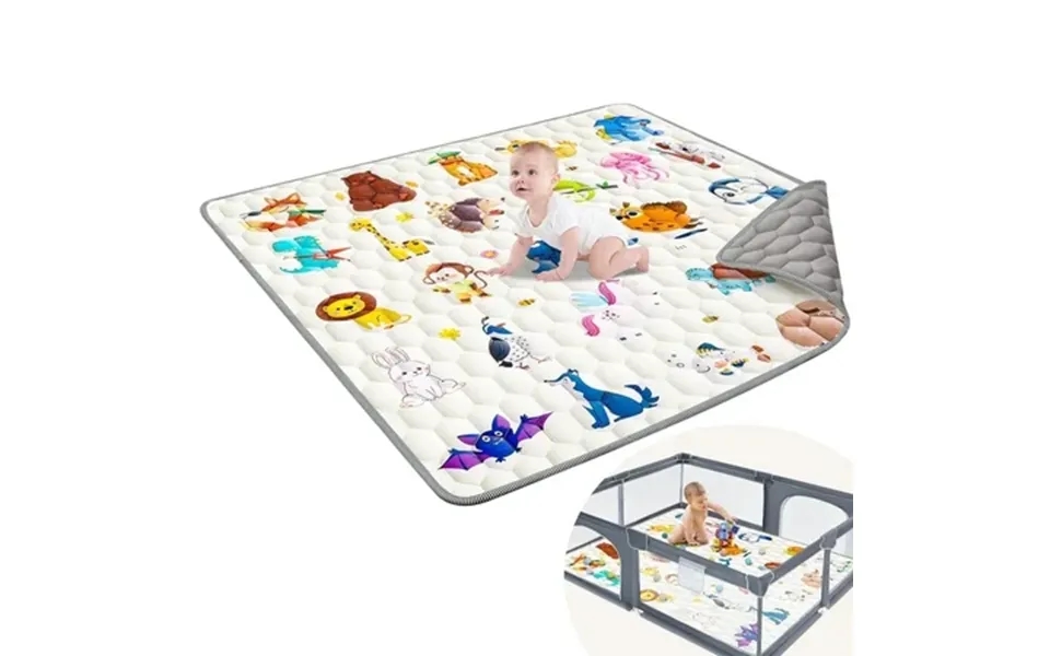 Baby Play Mat 50 X 50 Tummy Time Mat With Soft Touch Foldable Thick Activity Mat With Anti-slip For Babies And Toddlers