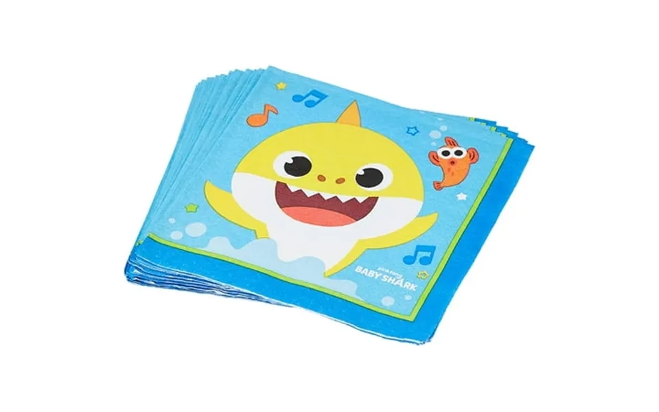 Baby Shark Party Lunch Napkins 16ct