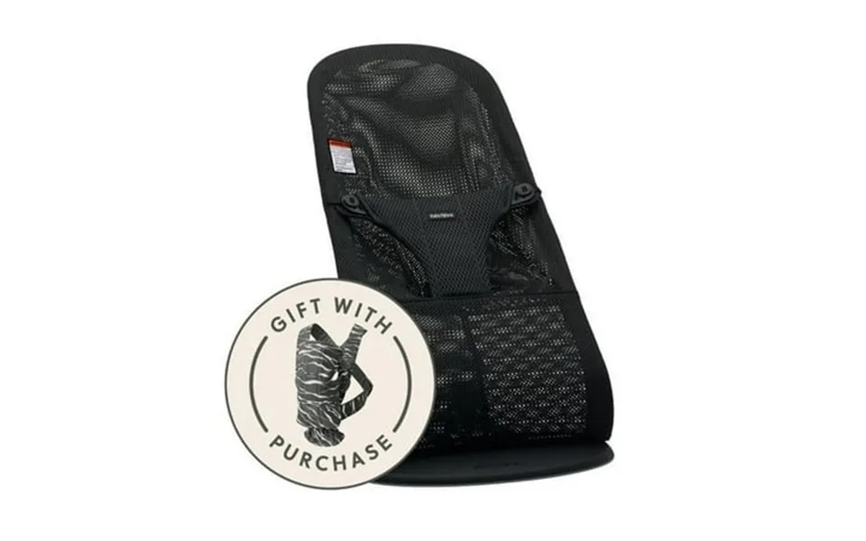 Babybjorn Baby Bundle Bouncer Bliss Black Mesh Baby Carrier Mini Landscape