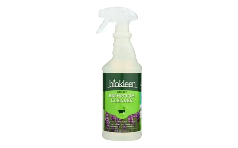Bac Out Bathroom Cleaner Lavender Lime 32 Fl Oz 946 Ml Biokleen